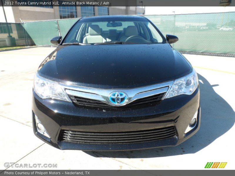 Attitude Black Metallic / Ash 2012 Toyota Camry Hybrid XLE