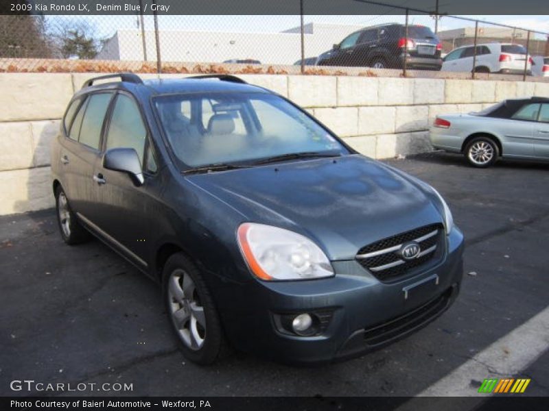 Denim Blue / Gray 2009 Kia Rondo LX