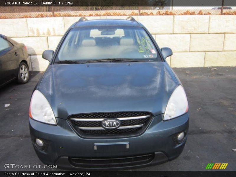 Denim Blue / Gray 2009 Kia Rondo LX