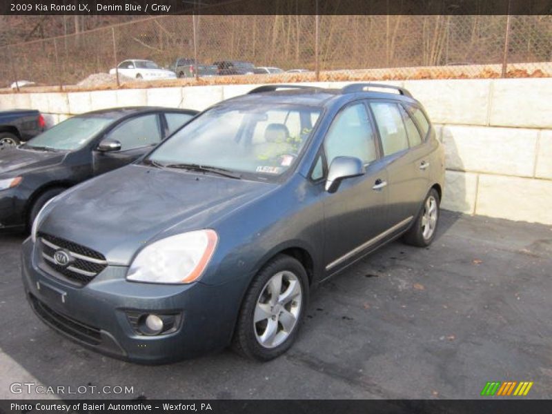 Denim Blue / Gray 2009 Kia Rondo LX