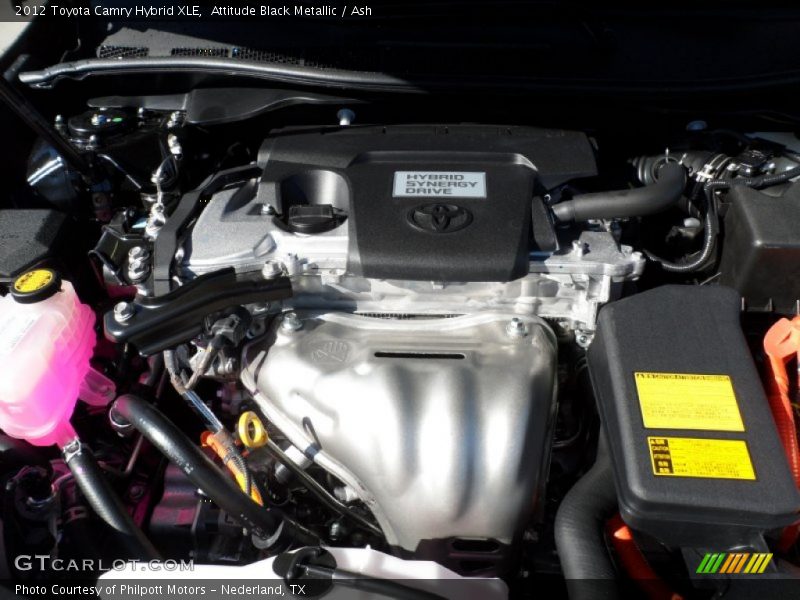  2012 Camry Hybrid XLE Engine - 2.4 Liter H DOHC 16-Valve Dual VVT-i 4 Cylinder Gasoline/Electric Hybrid Engine