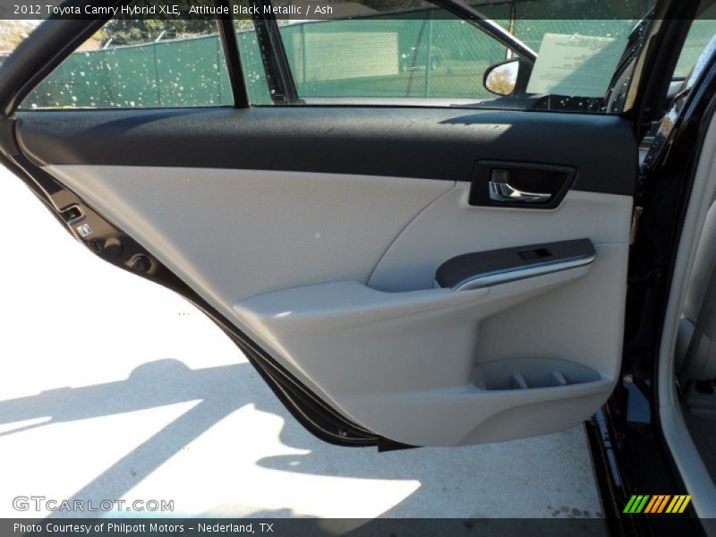 Attitude Black Metallic / Ash 2012 Toyota Camry Hybrid XLE