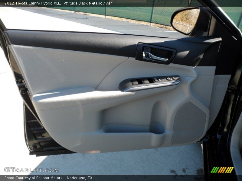 Attitude Black Metallic / Ash 2012 Toyota Camry Hybrid XLE