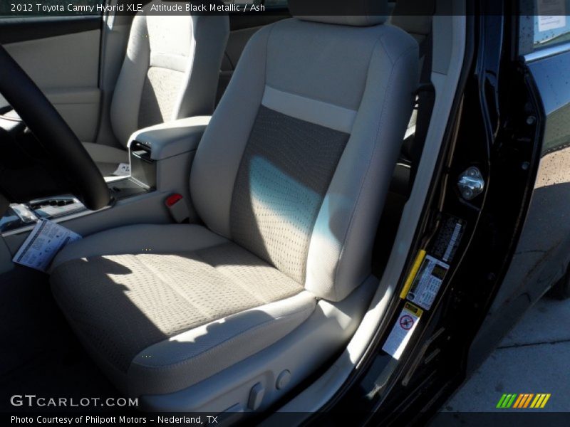 Attitude Black Metallic / Ash 2012 Toyota Camry Hybrid XLE