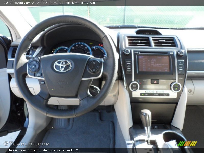 Attitude Black Metallic / Ash 2012 Toyota Camry Hybrid XLE