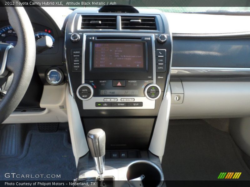 Attitude Black Metallic / Ash 2012 Toyota Camry Hybrid XLE