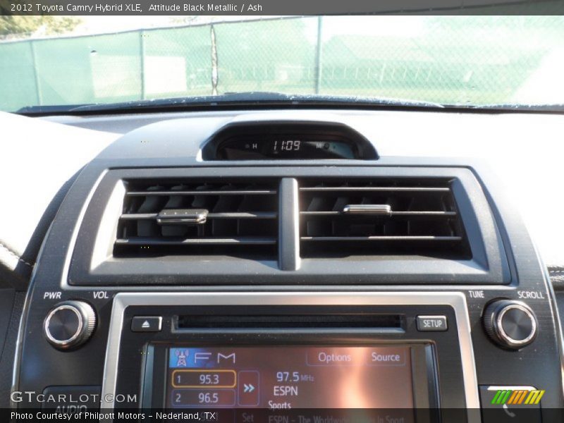 Attitude Black Metallic / Ash 2012 Toyota Camry Hybrid XLE