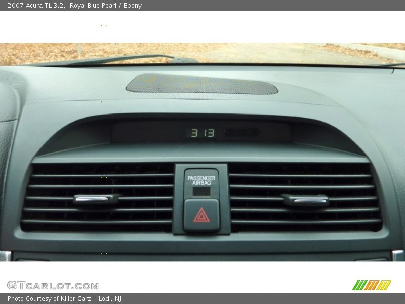 Royal Blue Pearl / Ebony 2007 Acura TL 3.2