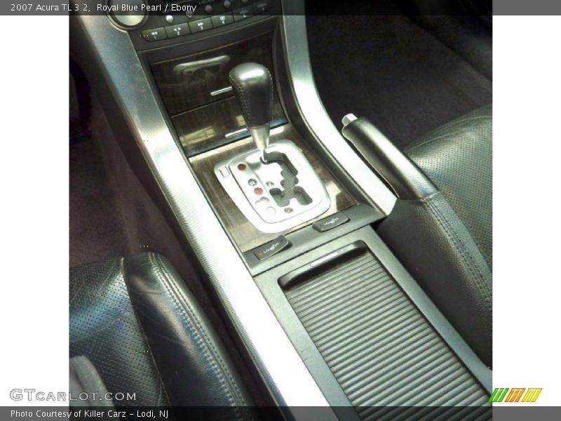 Royal Blue Pearl / Ebony 2007 Acura TL 3.2