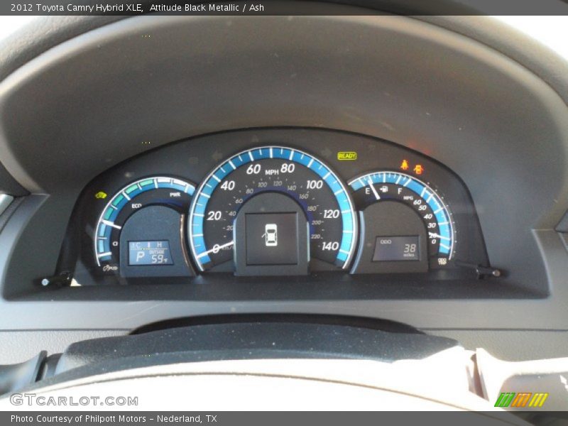  2012 Camry Hybrid XLE Hybrid XLE Gauges