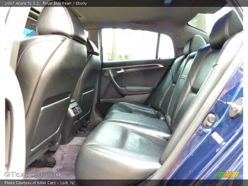 Royal Blue Pearl / Ebony 2007 Acura TL 3.2