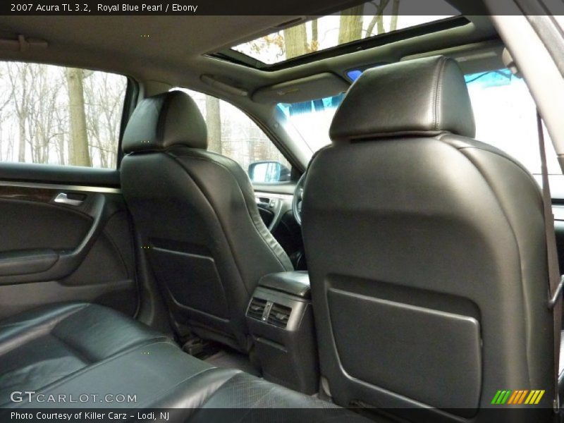 Royal Blue Pearl / Ebony 2007 Acura TL 3.2
