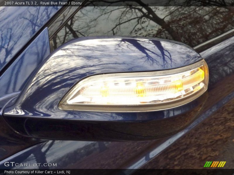 Royal Blue Pearl / Ebony 2007 Acura TL 3.2
