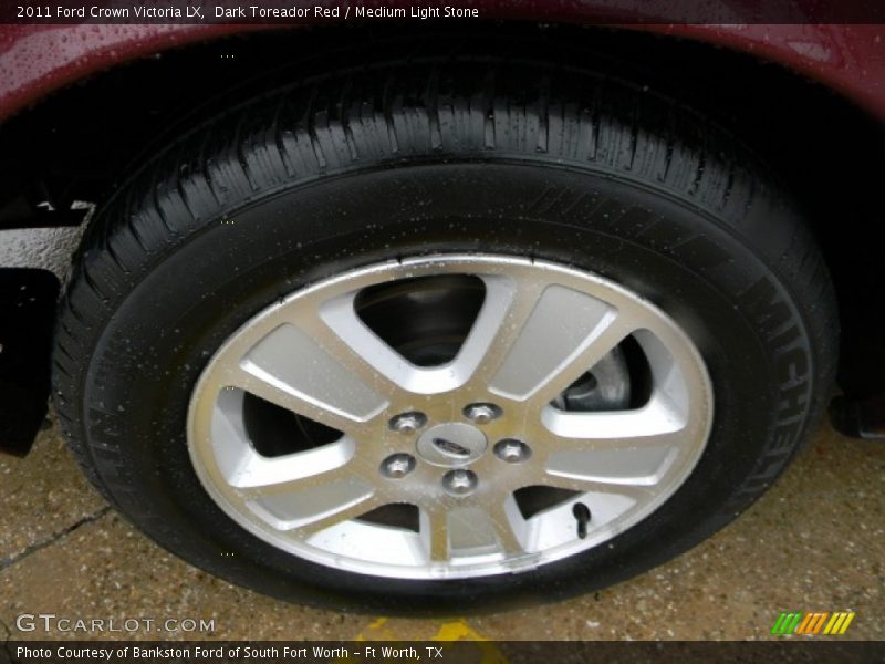 Dark Toreador Red / Medium Light Stone 2011 Ford Crown Victoria LX