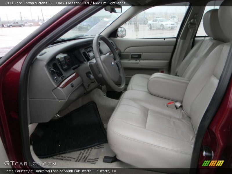  2011 Crown Victoria LX Medium Light Stone Interior