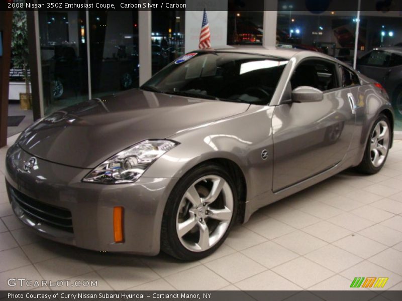 Carbon Silver / Carbon 2008 Nissan 350Z Enthusiast Coupe