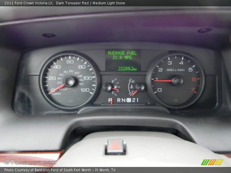  2011 Crown Victoria LX LX Gauges