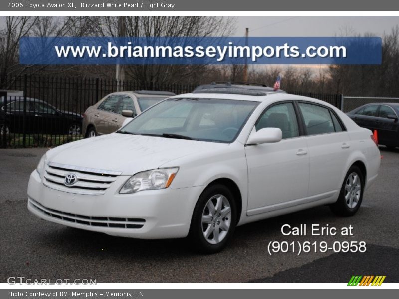Blizzard White Pearl / Light Gray 2006 Toyota Avalon XL
