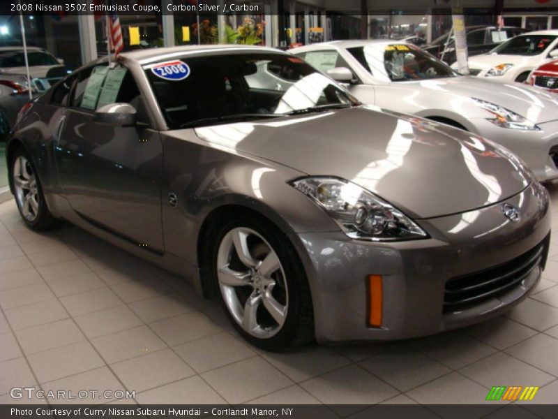 Carbon Silver / Carbon 2008 Nissan 350Z Enthusiast Coupe
