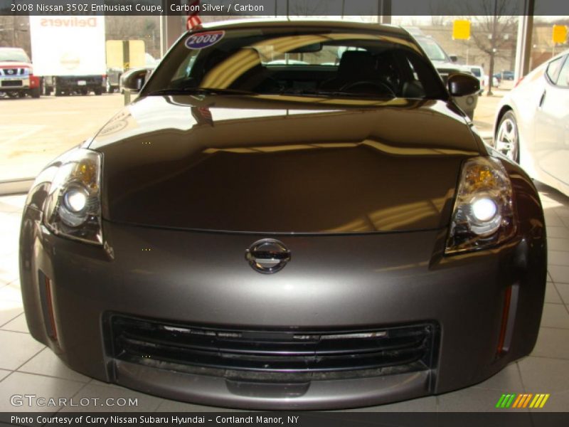 Carbon Silver / Carbon 2008 Nissan 350Z Enthusiast Coupe
