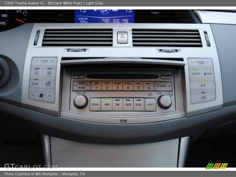 Blizzard White Pearl / Light Gray 2006 Toyota Avalon XL