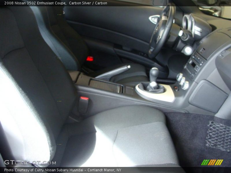 Carbon Silver / Carbon 2008 Nissan 350Z Enthusiast Coupe