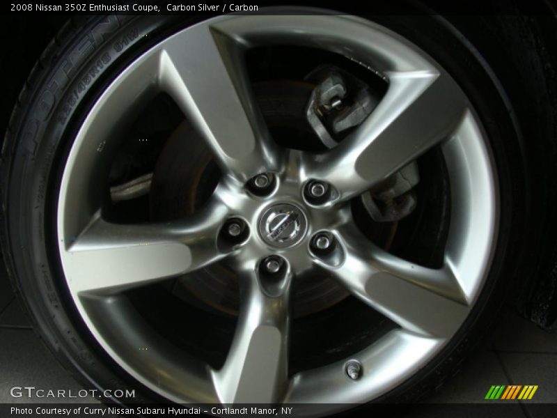 Carbon Silver / Carbon 2008 Nissan 350Z Enthusiast Coupe