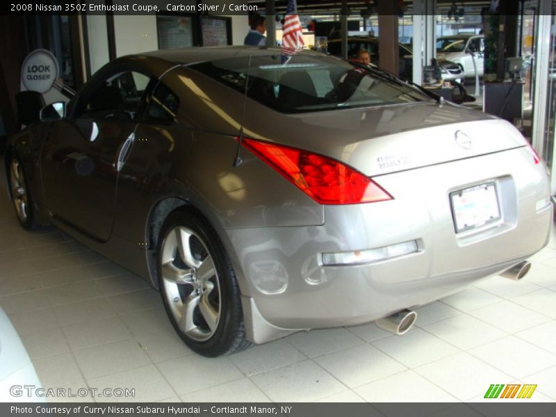 Carbon Silver / Carbon 2008 Nissan 350Z Enthusiast Coupe