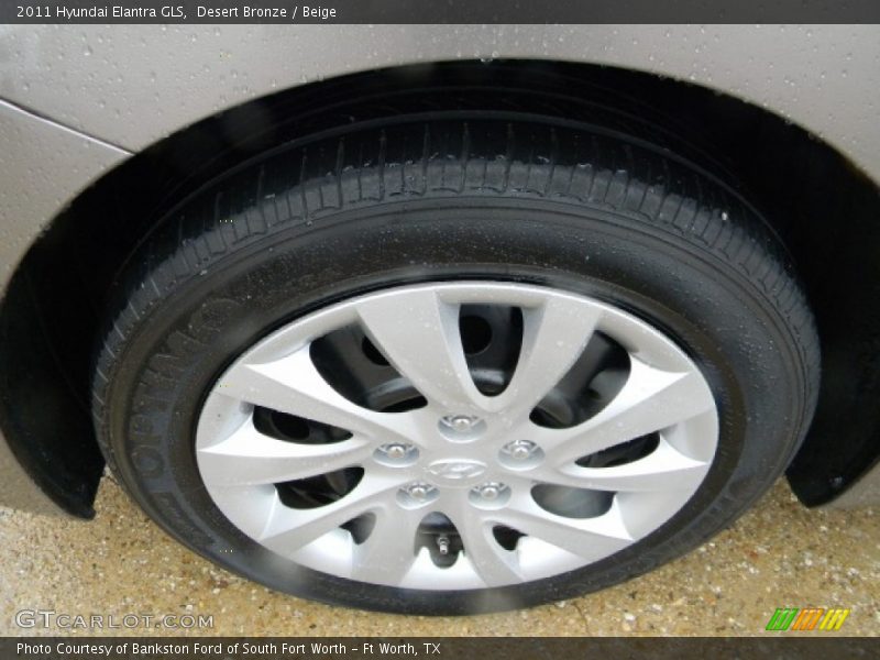Desert Bronze / Beige 2011 Hyundai Elantra GLS