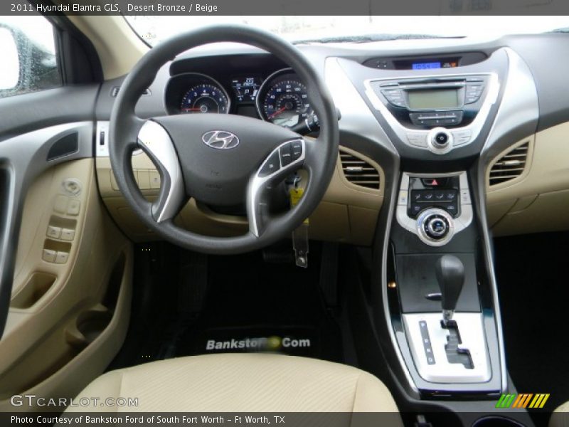 Desert Bronze / Beige 2011 Hyundai Elantra GLS