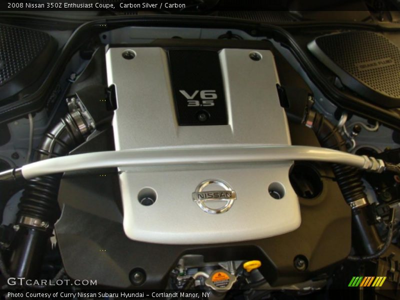 Carbon Silver / Carbon 2008 Nissan 350Z Enthusiast Coupe