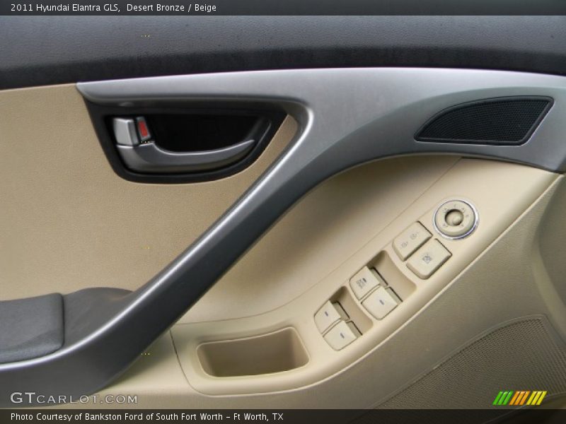 Desert Bronze / Beige 2011 Hyundai Elantra GLS