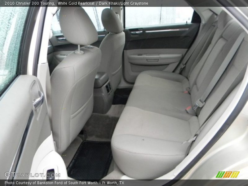 White Gold Pearlcoat / Dark Khaki/Light Graystone 2010 Chrysler 300 Touring