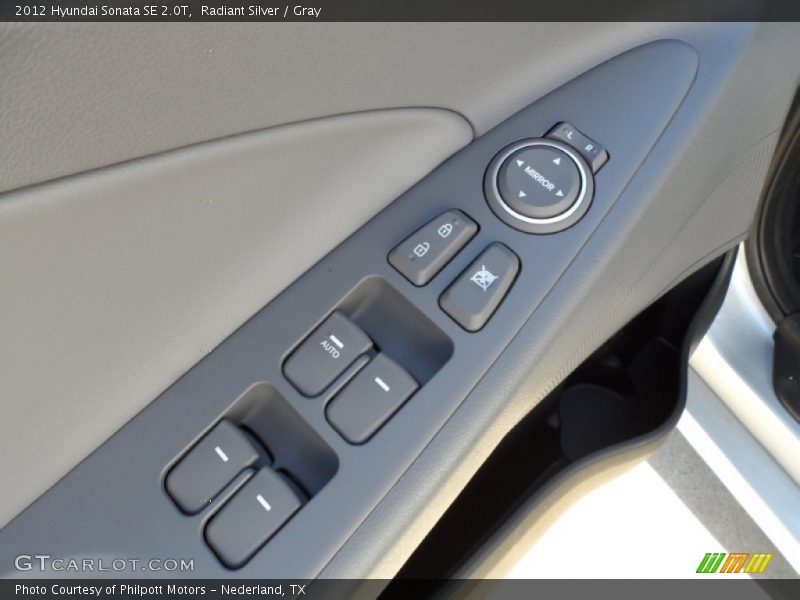 Radiant Silver / Gray 2012 Hyundai Sonata SE 2.0T