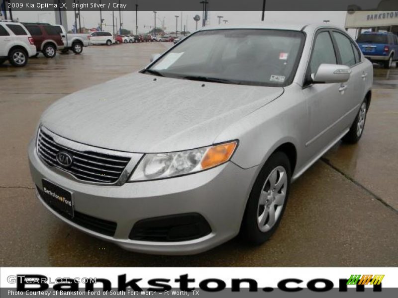Bright Silver / Gray 2009 Kia Optima LX