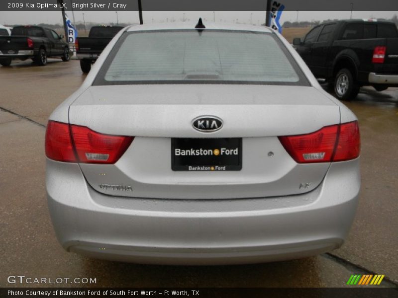 Bright Silver / Gray 2009 Kia Optima LX