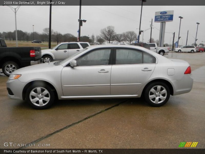 Bright Silver / Gray 2009 Kia Optima LX