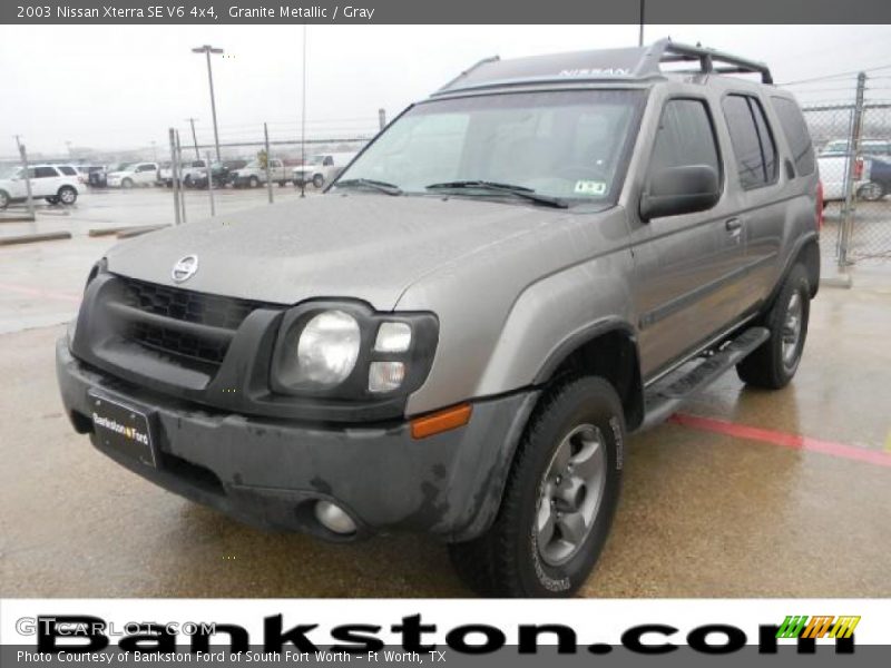 Granite Metallic / Gray 2003 Nissan Xterra SE V6 4x4