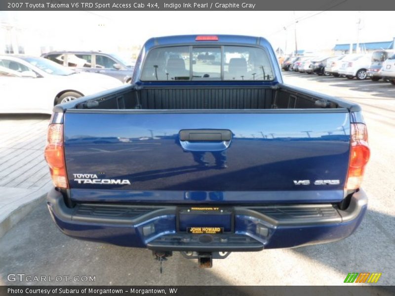 Indigo Ink Pearl / Graphite Gray 2007 Toyota Tacoma V6 TRD Sport Access Cab 4x4