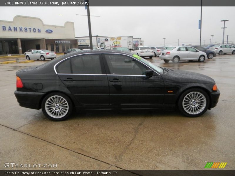 Jet Black / Grey 2001 BMW 3 Series 330i Sedan