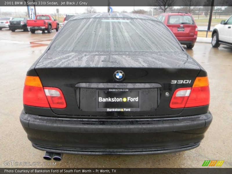 Jet Black / Grey 2001 BMW 3 Series 330i Sedan