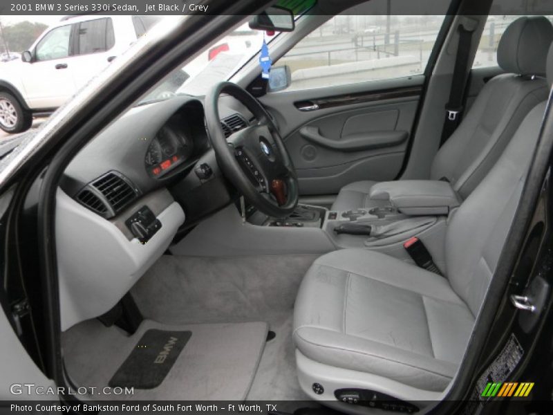  2001 3 Series 330i Sedan Grey Interior
