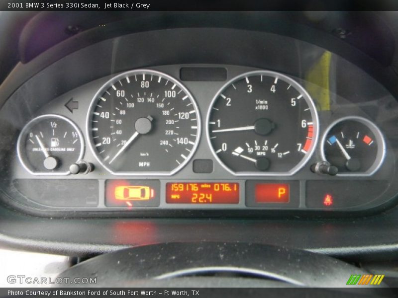  2001 3 Series 330i Sedan 330i Sedan Gauges