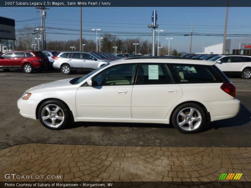  2007 Legacy 2.5i Wagon Satin White Pearl