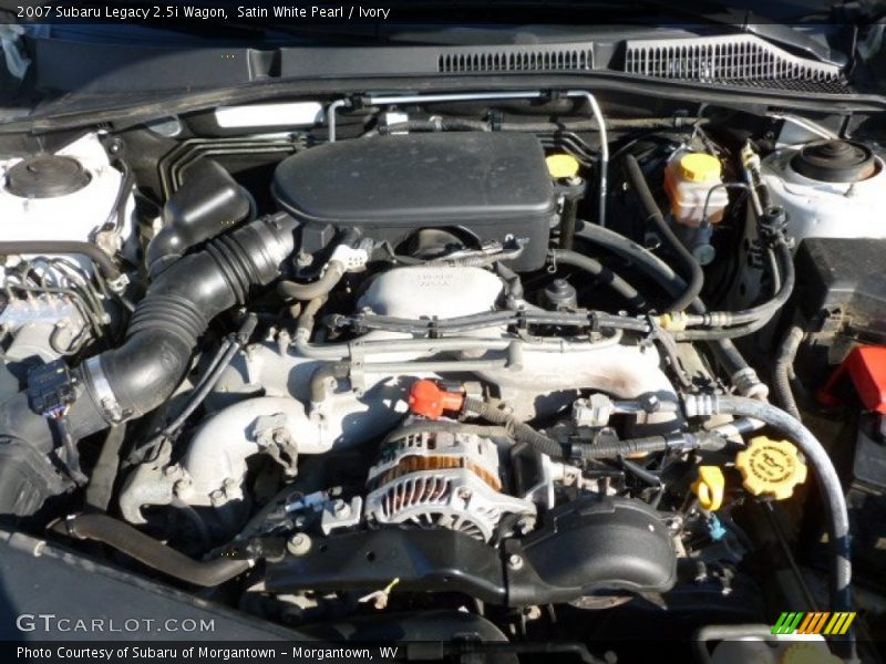  2007 Legacy 2.5i Wagon Engine - 2.5 Liter SOHC 16-Valve VVT Flat 4 Cylinder