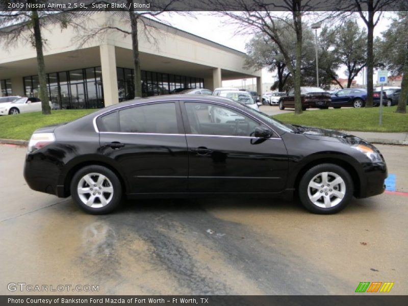 Super Black / Blond 2009 Nissan Altima 2.5 SL