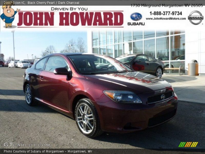 Black Cherry Pearl / Dark Charcoal 2007 Scion tC