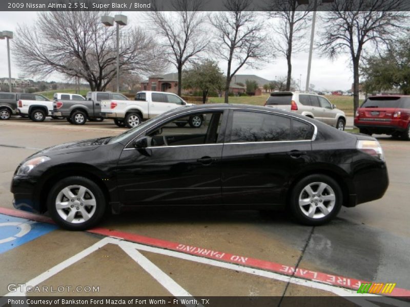 Super Black / Blond 2009 Nissan Altima 2.5 SL
