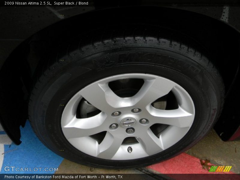 Super Black / Blond 2009 Nissan Altima 2.5 SL
