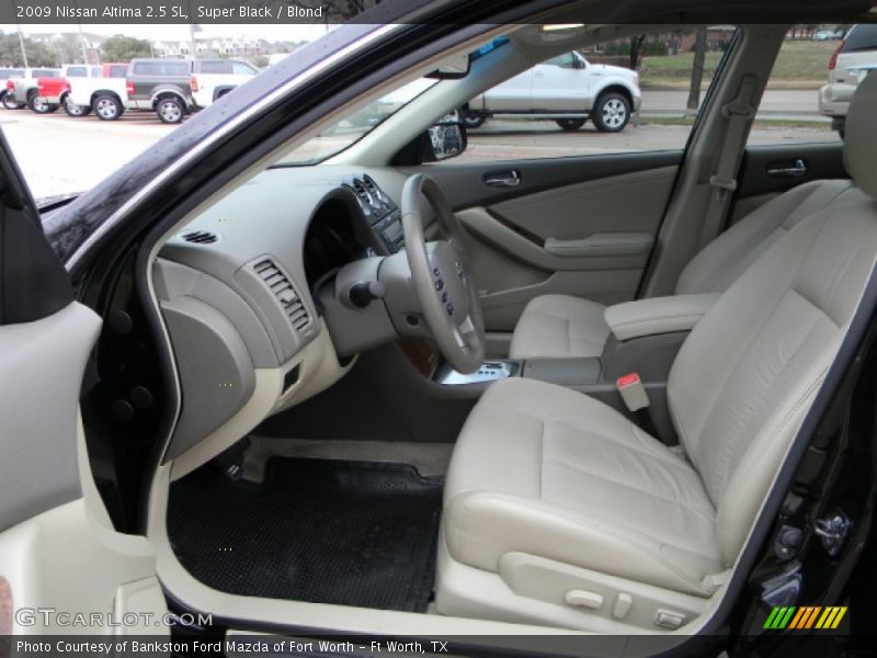 Super Black / Blond 2009 Nissan Altima 2.5 SL